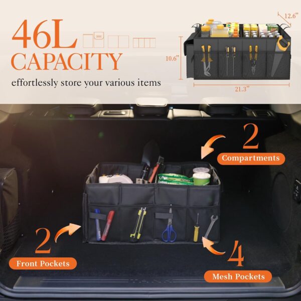HOTOR Trunk Organizer for Car - Image 2