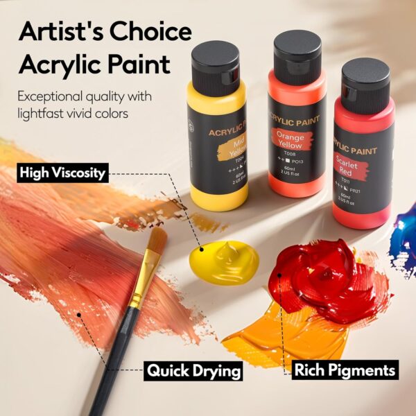 Acrylic Paint Set - Image 3
